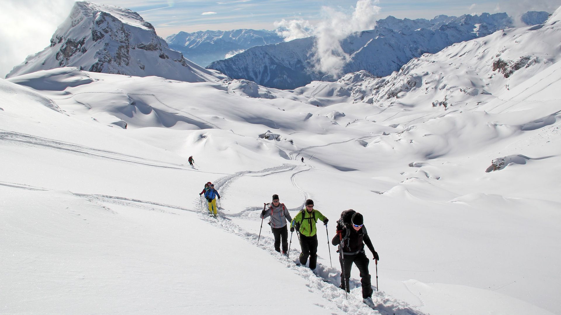 Ski touring in Tyrol
